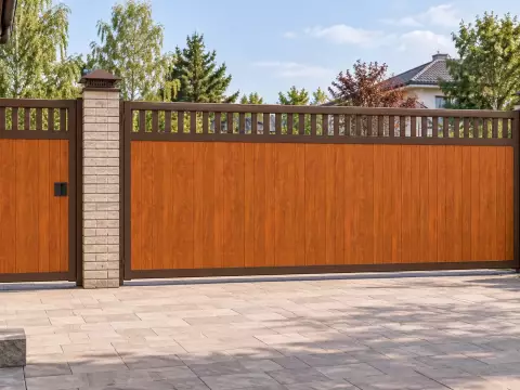 Откатные уличные ворота DoorHan